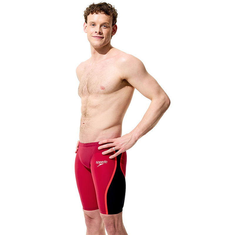 Speedo - Men's Fastskin LZR Pure Intent 2.0 Jammer - Regal Red/Black/Flare Ml