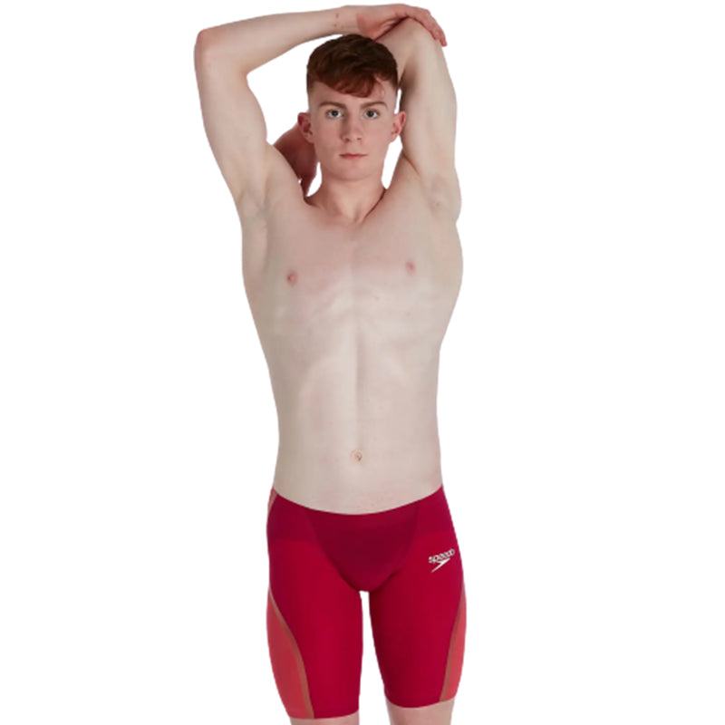 Speedo - Men's Fastskin LZR Pure Intent Jammer - Red/Red