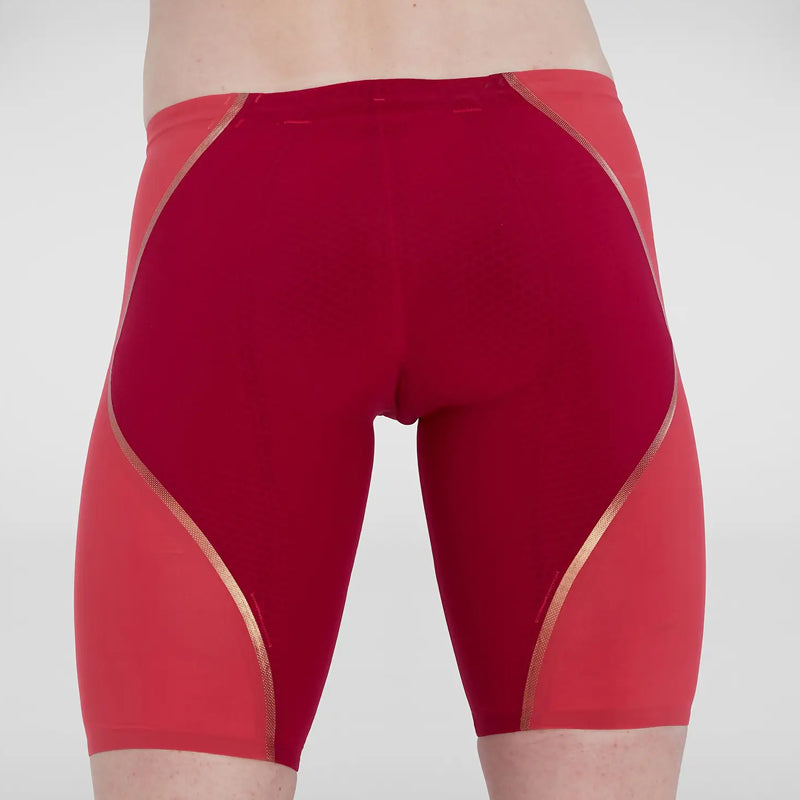 Speedo - Men's Fastskin LZR Pure Intent Jammer - Red/Red