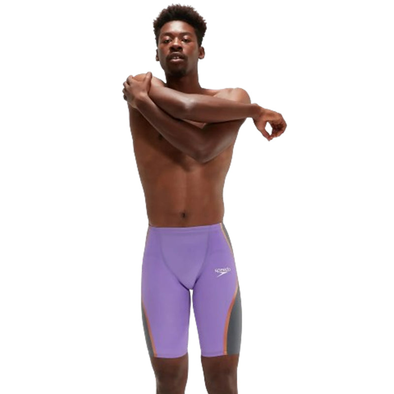 Speedo Mens Fastskin Lzr Pure Intent Purple Reign High Waist Jammer