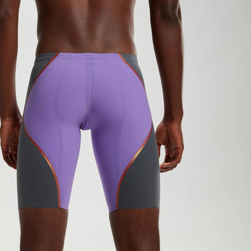 Speedo - Men's Fastskin LZR Pure Intent Reign Jammer - Purple/Grey