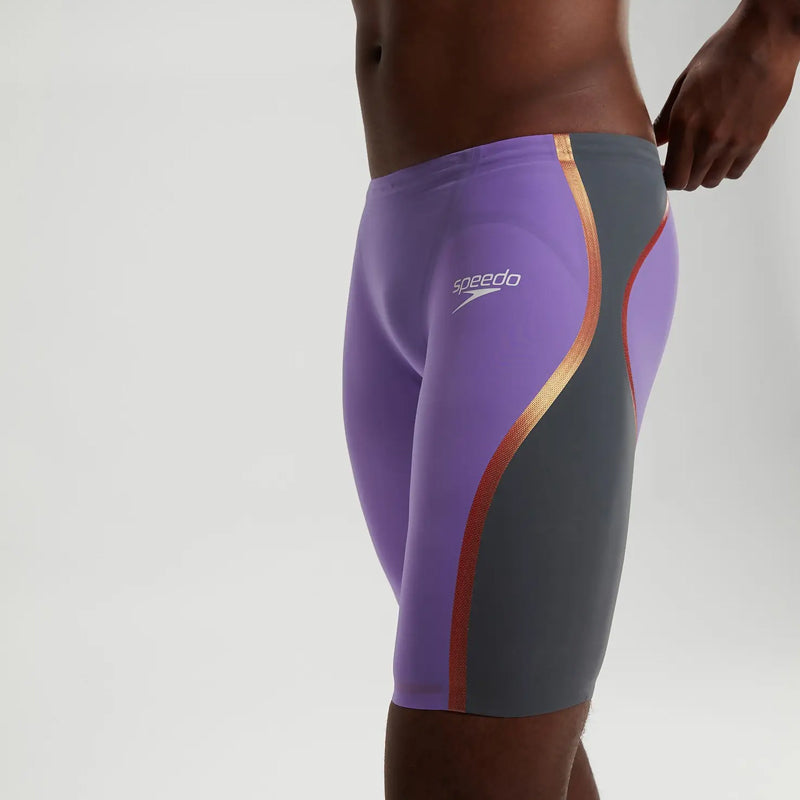 Speedo - Men's Fastskin LZR Pure Intent Reign Jammer - Purple/Grey