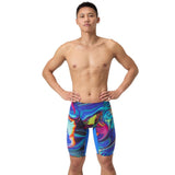 Speedo - Men's Fastskin LZR Pure Valor 2.0 High Waisted Jammer - Dark Blue/Pink
