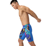 Speedo - Men's Fastskin LZR Pure Valor 2.0 High Waisted Jammer - Dark Blue/Pink