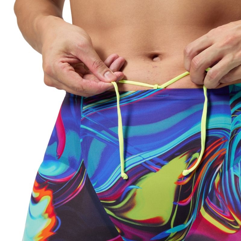 Speedo - Men's Fastskin LZR Pure Valor 2.0 High Waisted Jammer - Dark Blue/Pink