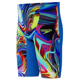 Speedo - Men's Fastskin LZR Pure Valor 2.0 High Waisted Jammer - Dark Blue/Pink