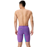 Speedo - Men's Fastskin LZR Pure Valor 2.0 High Waisted Jammer - Galaxy Grape/Mayan Blue