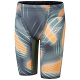 Speedo - Men's Fastskin LZR Pure Valor 2.0 High Waisted Jammer - Green/Orange