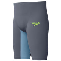 Speedo - Men's Fastskin LZR Pure Valor 2.0 High Waisted Jammer - Grey Lead/Acadia Blue