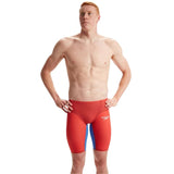 Speedo - Men's Fastskin LZR Pure Valor 2.0 High Waisted Jammer - Red/Blue