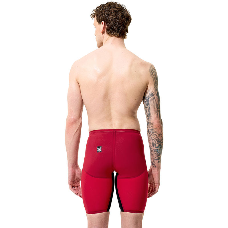 Speedo - Men's Fastskin LZR Pure Valor 2.0 High Waisted Jammer - Regal Red/Black Ml