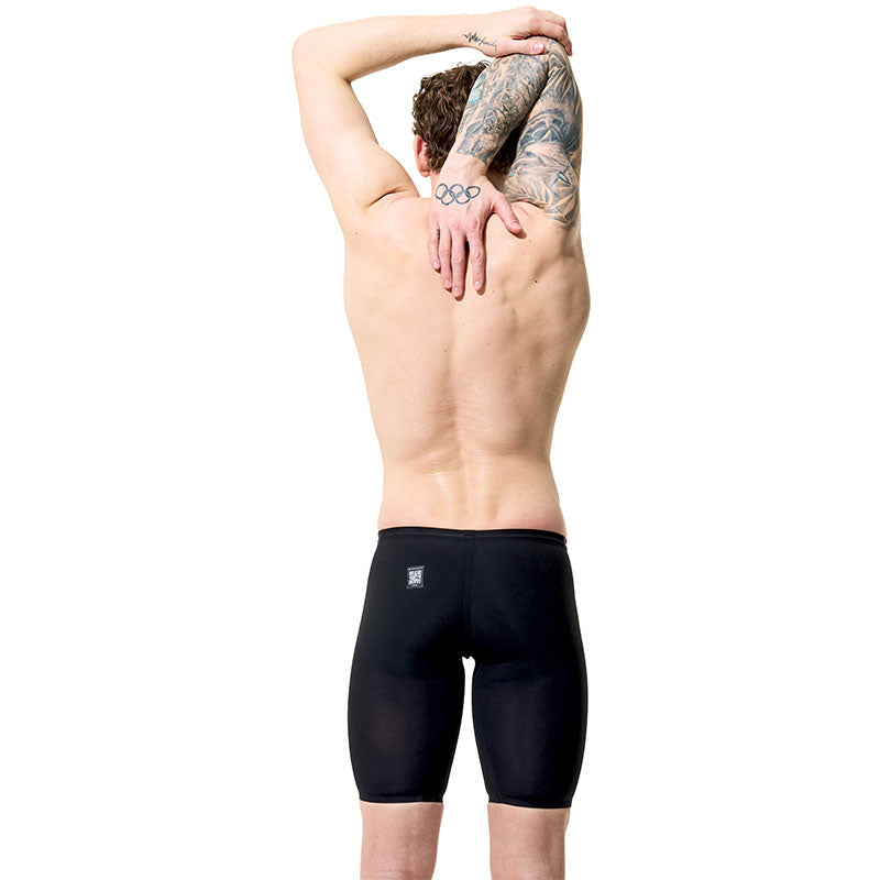 Speedo - Men's Fastskin LZR Pure Valor 2.0 Jammer - Black Ember/Black Ml