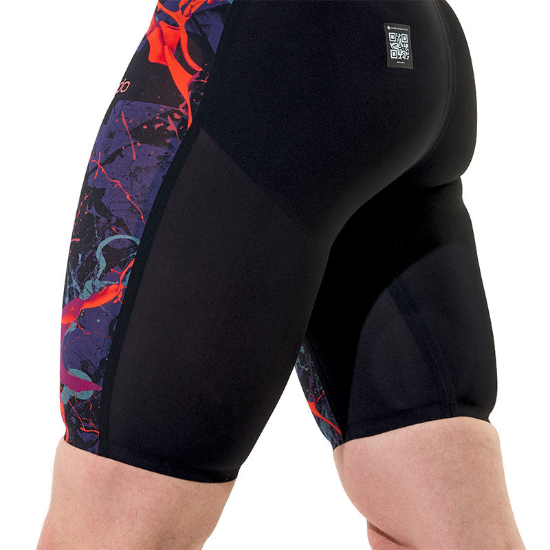 Speedo - Men's Fastskin LZR Pure Valor 2.0 Jammer - Black Ember/Black Ml