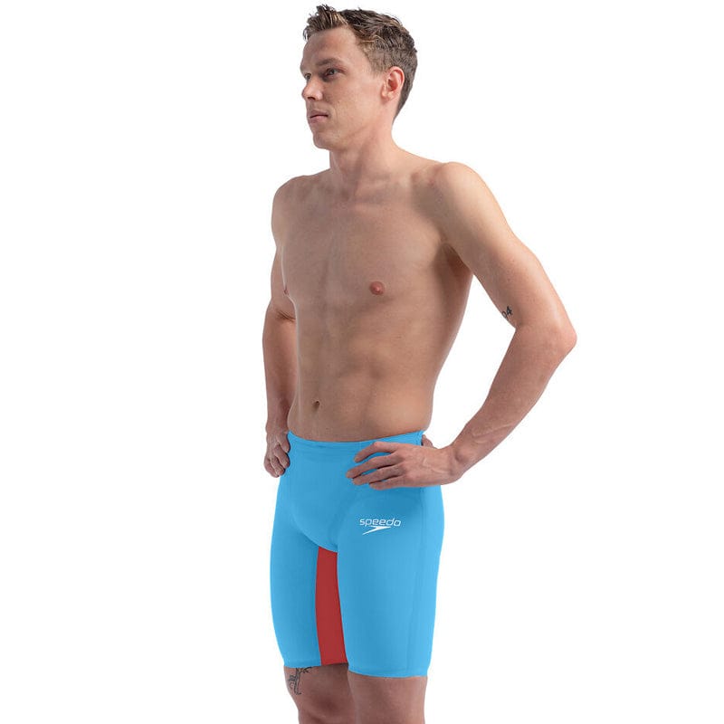 Speedo - Men's Fastskin LZR Pure Valor 2.0 Jammer - Blue/Red