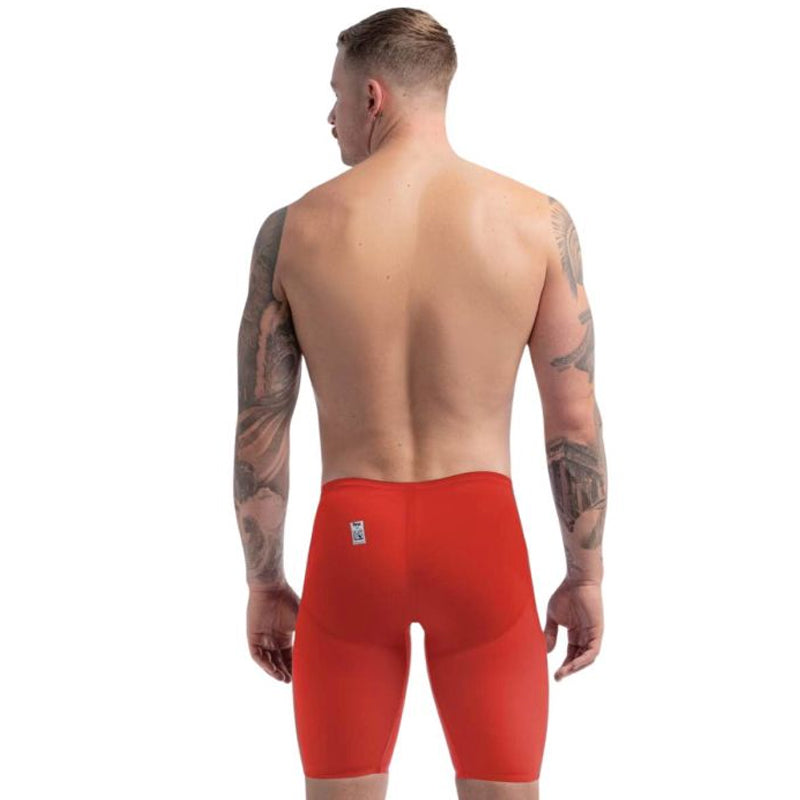 Speedo - Men's Fastskin LZR Pure Valor 2.0 Jammer - Flame Red/Blue