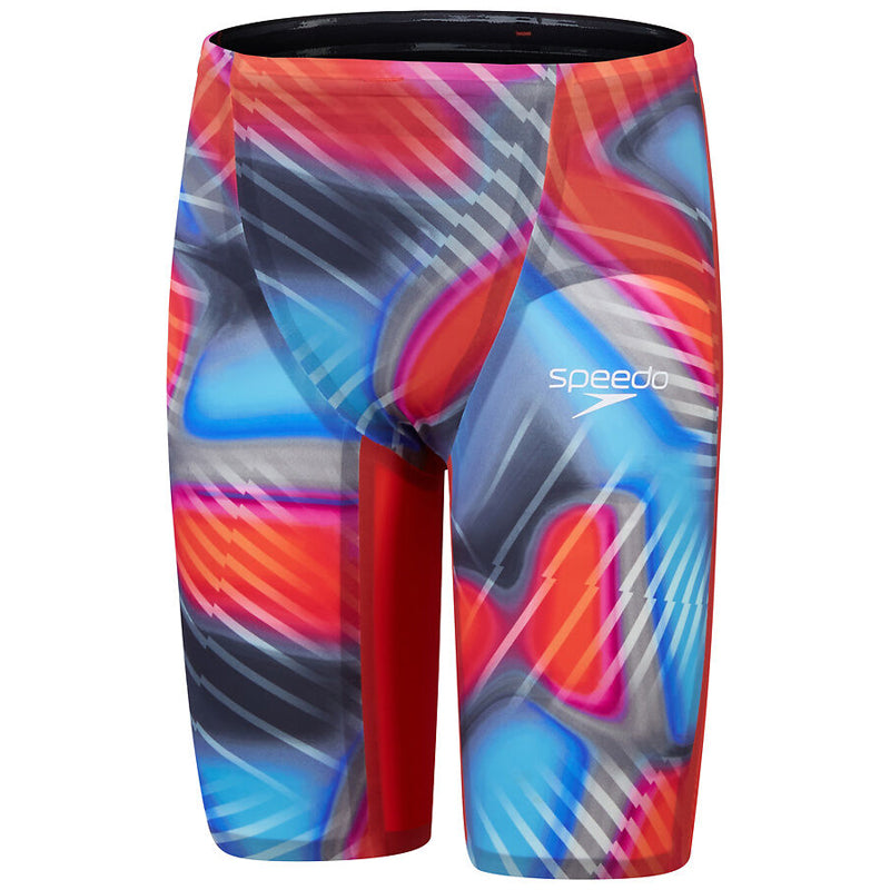 Speedo - Men's Fastskin LZR Pure Valor 2.0 Jammer - Flame Red/Blue