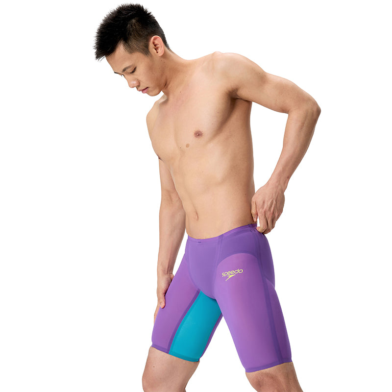 Speedo - Men's Fastskin LZR Pure Valor 2.0 Jammer - Galaxy Grape/Mayan Blue