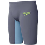 Speedo - Men's Fastskin LZR Pure Valor 2.0 Jammer - Grey Lead/Acadia Blue