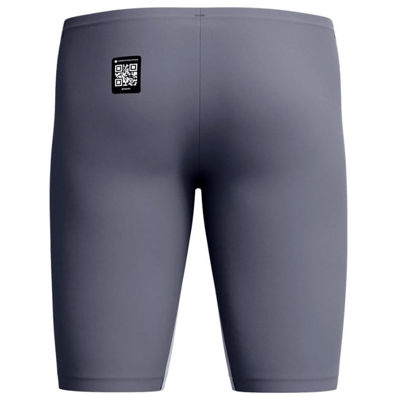 Speedo - Men's Fastskin LZR Pure Valor 2.0 Jammer - Grey Lead/Acadia Blue