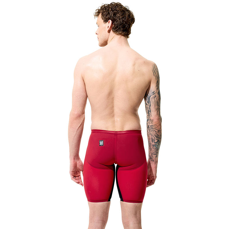 Speedo - Men's Fastskin LZR Pure Valor 2.0 Jammer - Regal Red/Black Ml