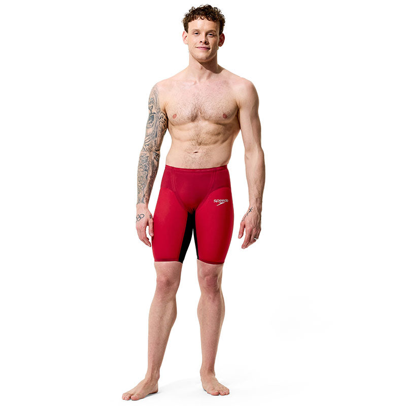 Speedo - Men's Fastskin LZR Pure Valor 2.0 Jammer - Regal Red/Black Ml