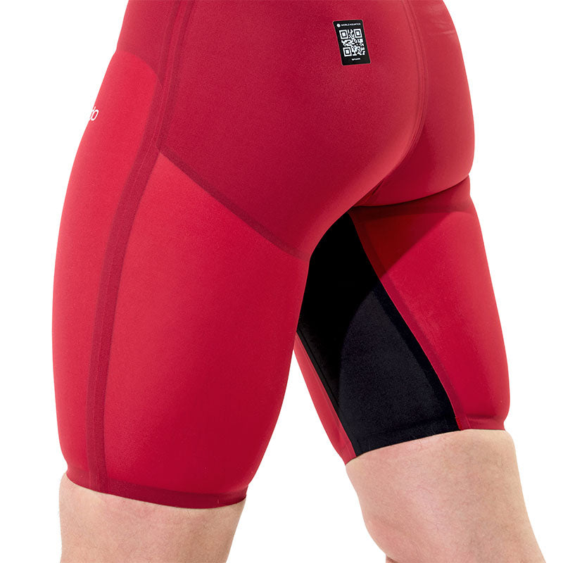 Speedo - Men's Fastskin LZR Pure Valor 2.0 Jammer - Regal Red/Black Ml