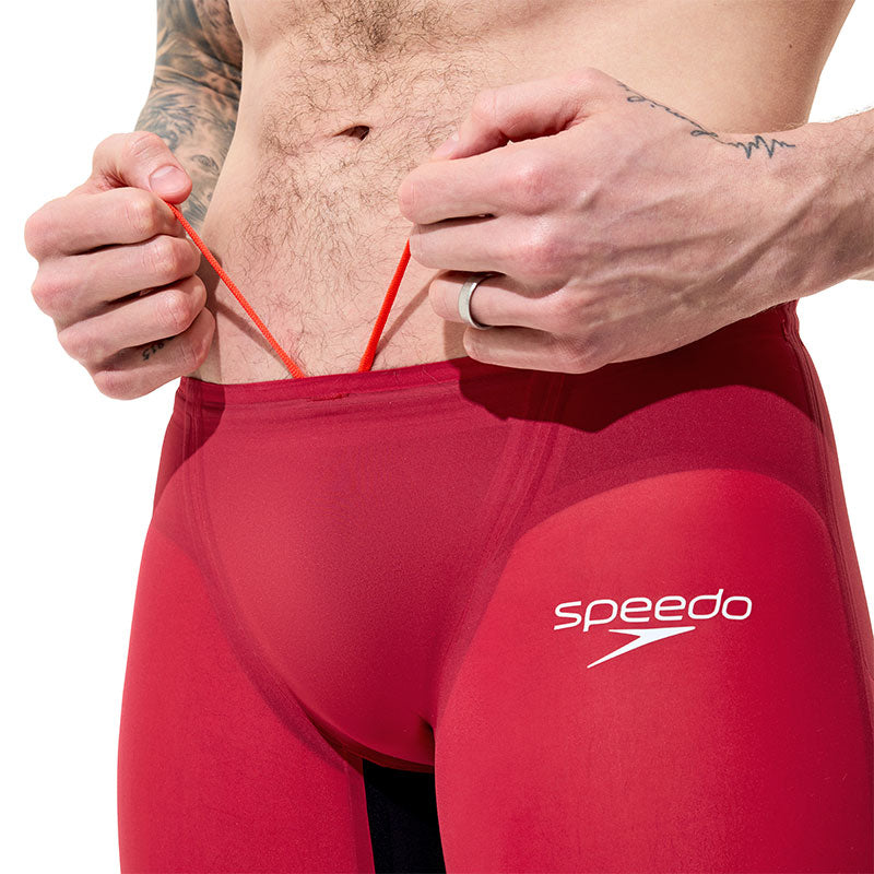 Speedo - Men's Fastskin LZR Pure Valor 2.0 Jammer - Regal Red/Black Ml