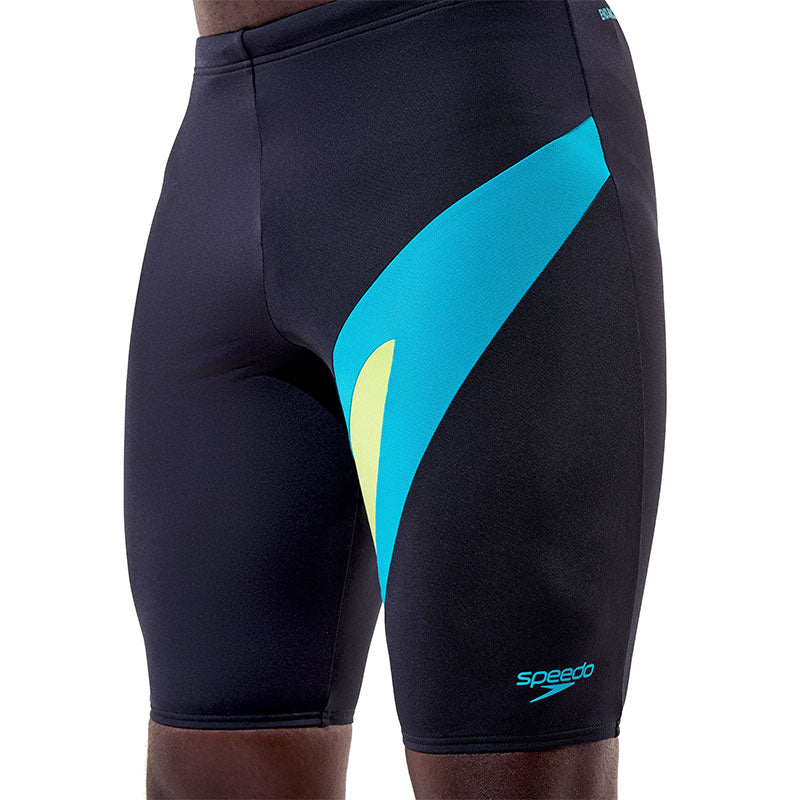 Speedo - Mens HyperBoom Jammer - Anthracite/Hyper Teal