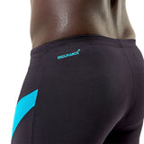 Speedo - Mens HyperBoom Jammer - Anthracite/Hyper Teal