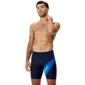 Speedo - Mens HyperBoom Jammer - Peacoat/Deep Sapphire