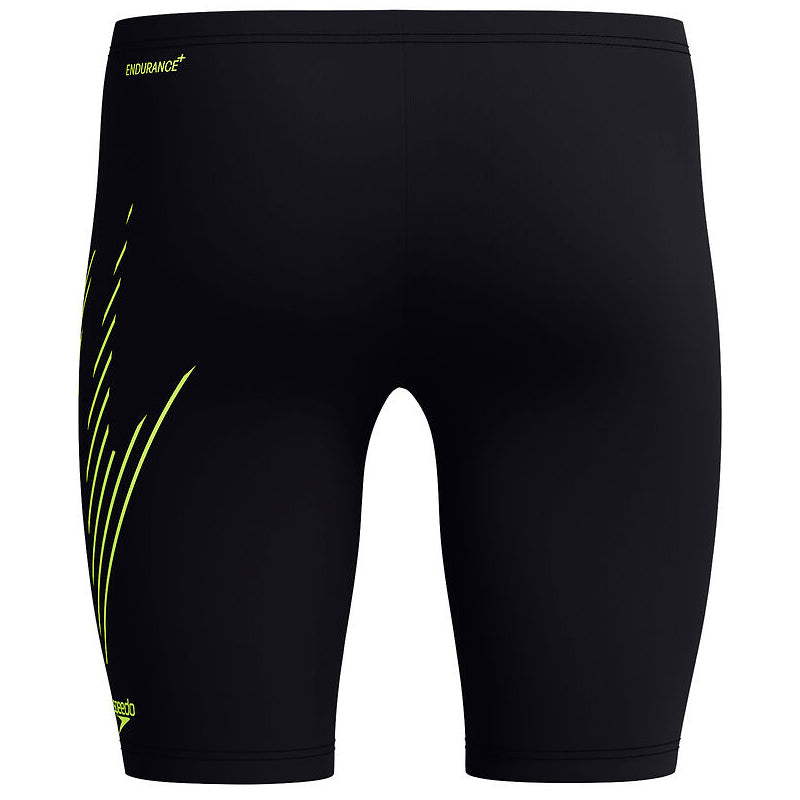 Speedo - Mens Hyperboom Placement Jammer - Black/Yellow