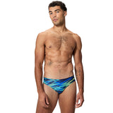 Speedo - Men's Hyperboom Print 2.5" Brief - Peacoat/Deep Sapphire