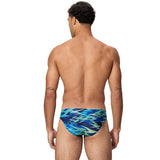 Speedo - Men's Hyperboom Print 2.5" Brief - Peacoat/Deep Sapphire