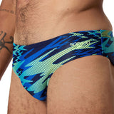 Speedo - Men's Hyperboom Print 2.5" Brief - Peacoat/Deep Sapphire