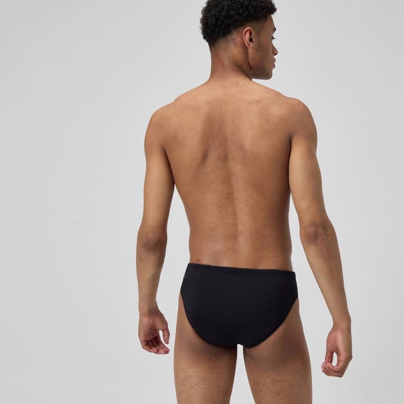 Speedo - Mens Hyperboom Splice Brief - Black/Cobalt Pop