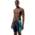 Speedo - Mens HyperBoom Splice Jammer - Anthracite/Hyper Teal