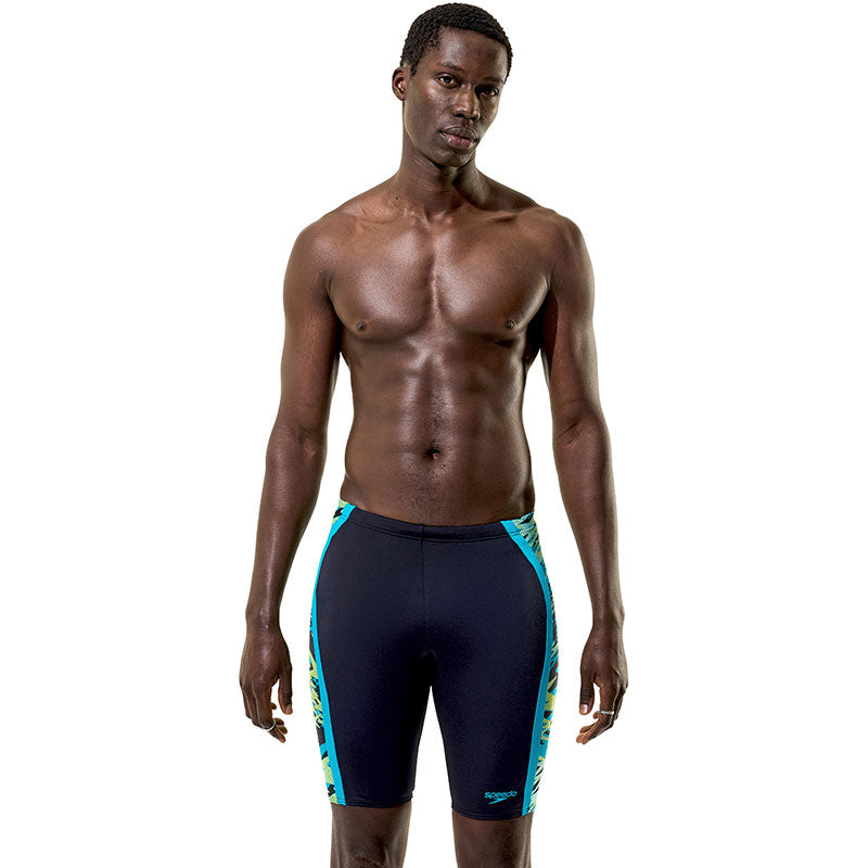 Speedo - Mens HyperBoom Splice Jammer - Anthracite/Hyper Teal