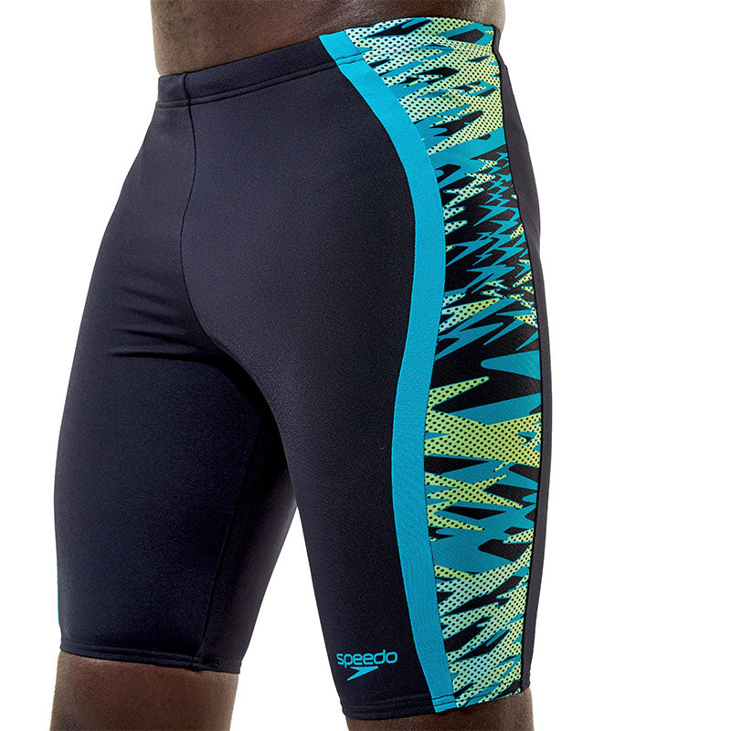 Speedo - Mens HyperBoom Splice Jammer - Anthracite/Hyper Teal