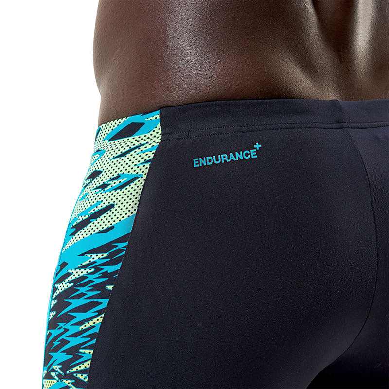 Speedo - Mens HyperBoom Splice Jammer - Anthracite/Hyper Teal