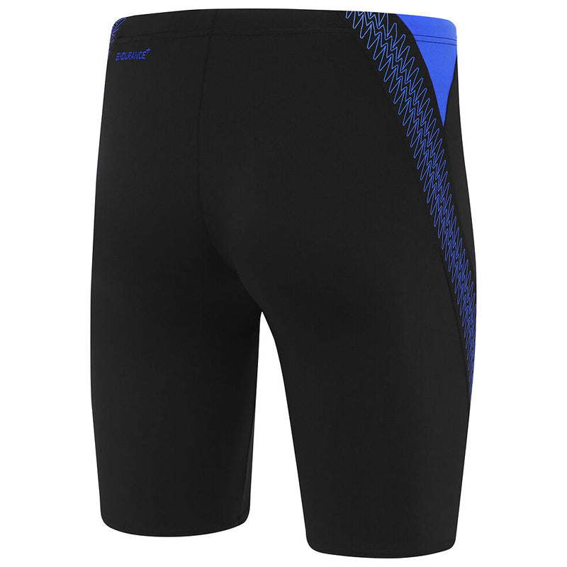 Speedo - Mens Hyperboom Splice Jammer - Black/Blue