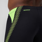 Speedo - Mens Hyperboom Splice Jammer - Black/Yellow