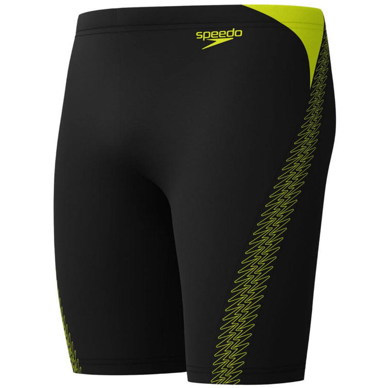 Speedo - Mens Hyperboom Splice Jammer - Black/Yellow