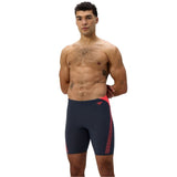 Speedo - Mens Hyperboom Splice Jammer - Grey/Orange