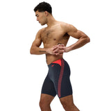 Speedo - Mens Hyperboom Splice Jammer - Grey/Orange