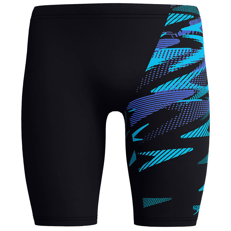 Speedo - Mens Hyperboom V-Cut Jammer - Black/Blue