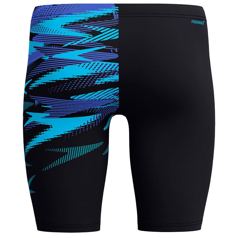 Speedo - Mens Hyperboom V-Cut Jammer - Black/Blue