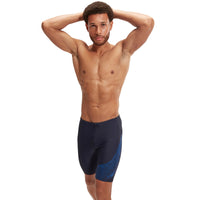 Speedo - Mens Medley Logo Jammer - Navy/Blue