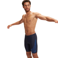 Speedo - Mens Medley Logo Jammer - Navy/Blue