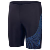 Speedo - Mens Medley Logo Jammer - Navy/Blue