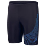 Speedo - Mens Medley Logo Jammer - Navy/Blue